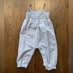 Old Navy Baby Girl Chambray Jumpsuit Romper